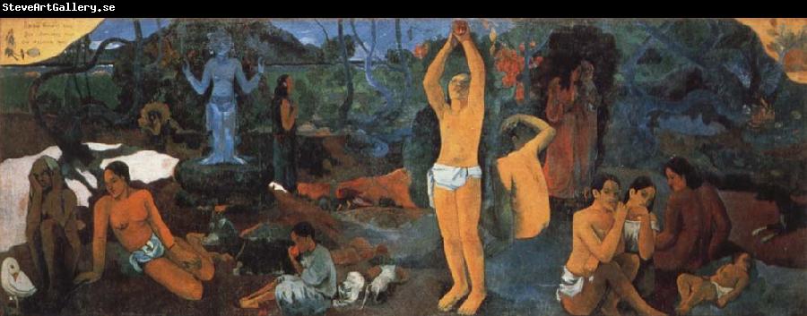 Paul Gauguin Wher kommen wir wer sind wir Wohin gehen wir